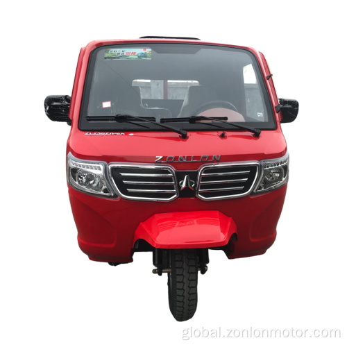 Tricycle With Cabin Cargo carrier cockpit motor tricycle Supplier